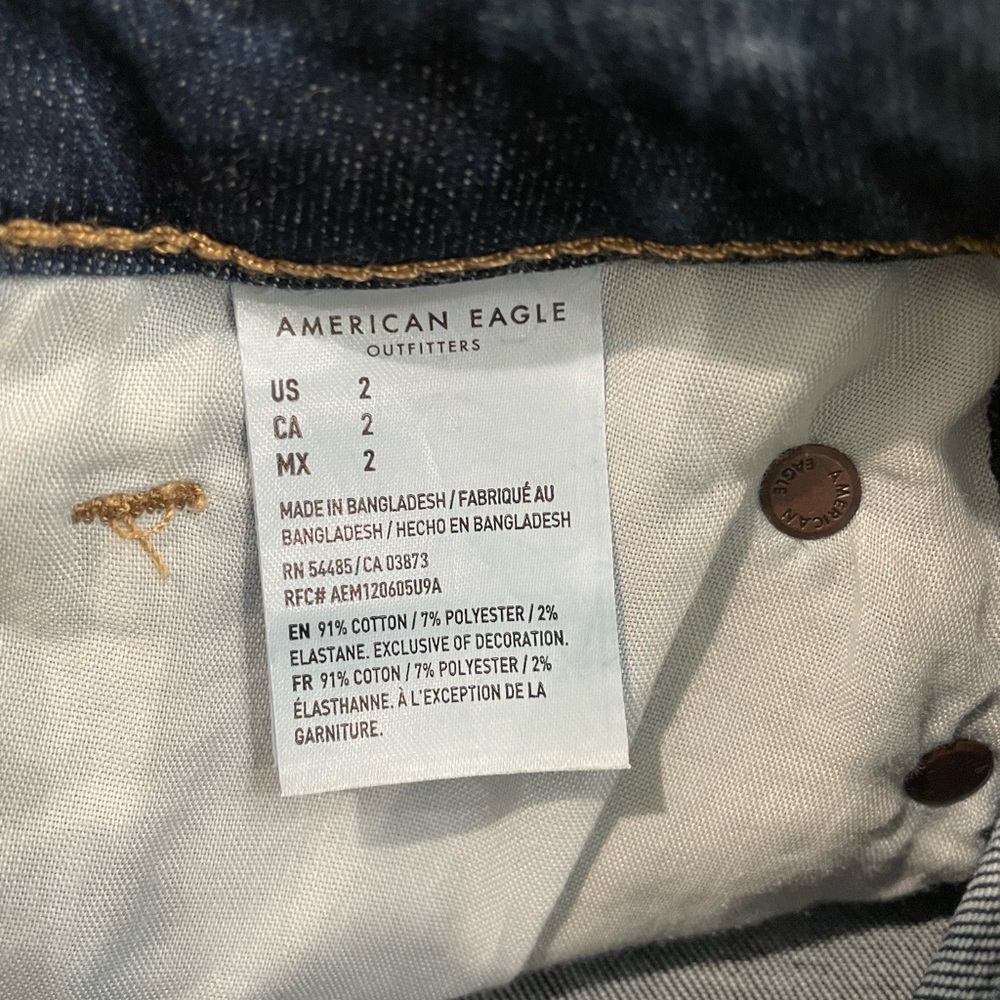 American Eagle high rise mini skirt size 2 - Picture 5 of 9